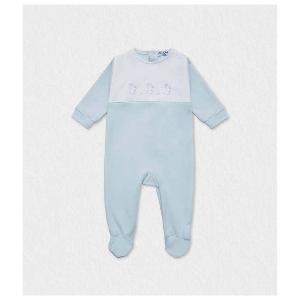 جولز & جولييت - طقم مجموعة هدية للأطفال بتصميم الأرنب - بيجاما وبطانية وقبعة - 3 قطع