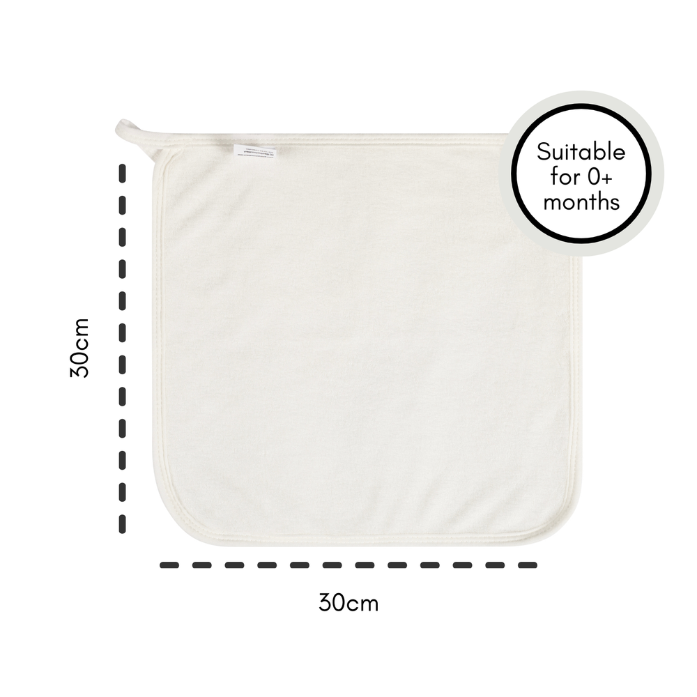 جولي - مناشف وجه من الخيزران - مجموعة من 6 قطع