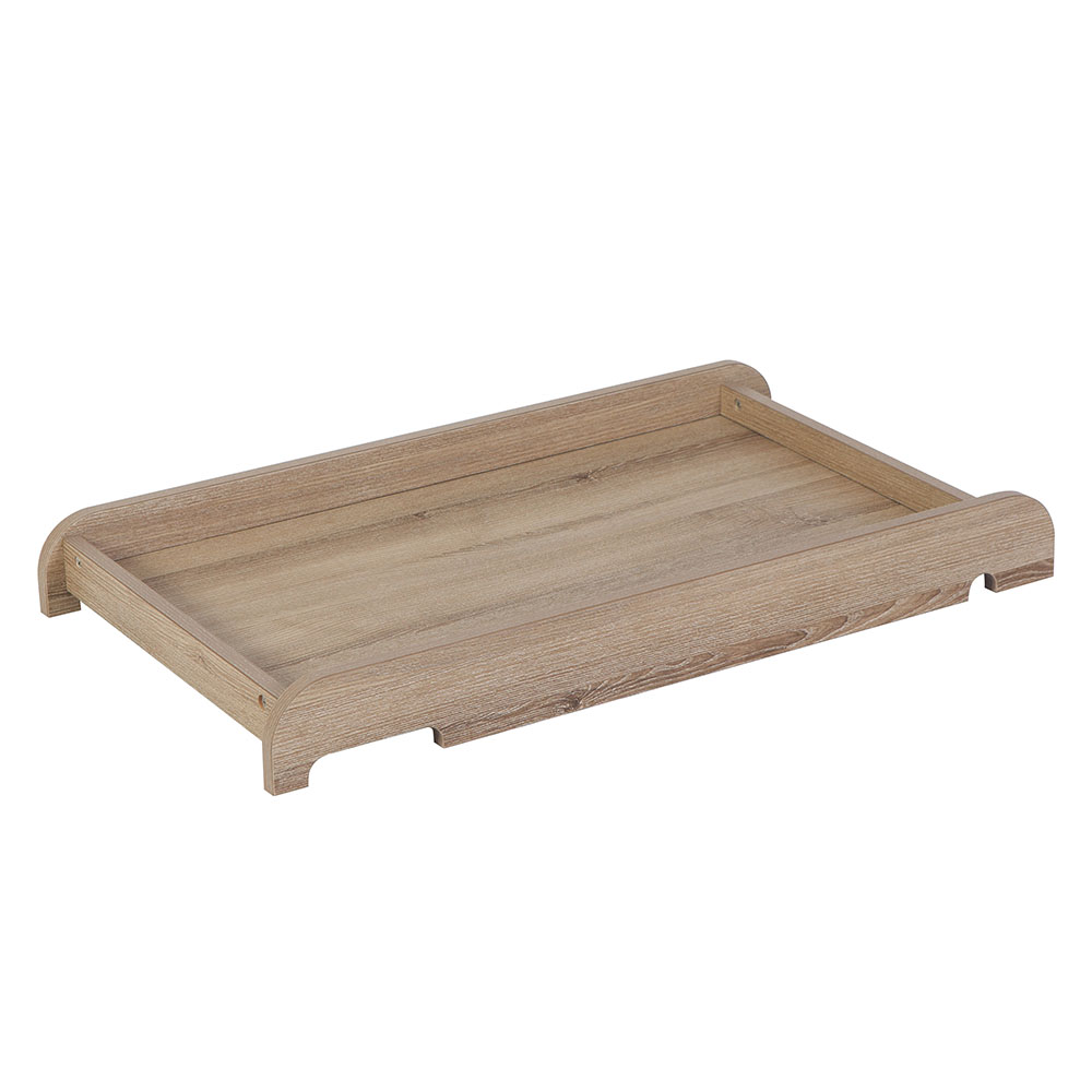 توتي بامبيني - طاولة تغيير قابلة للتركيب على المهد - لون البلوط