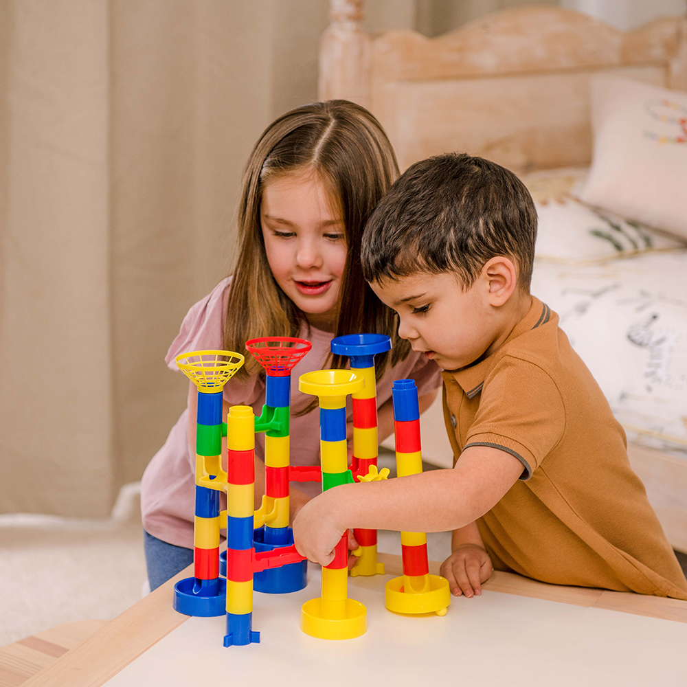 Epic Fun - Marble Run Game - 50pcs