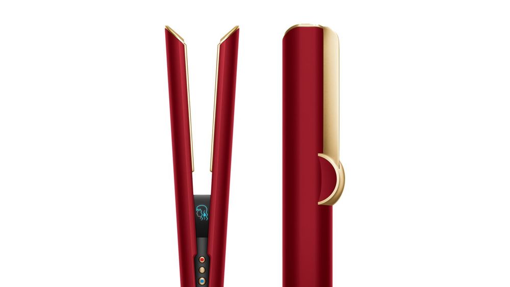 Dyson - Airstrait Hair Straightener - Red Velvet/Gold