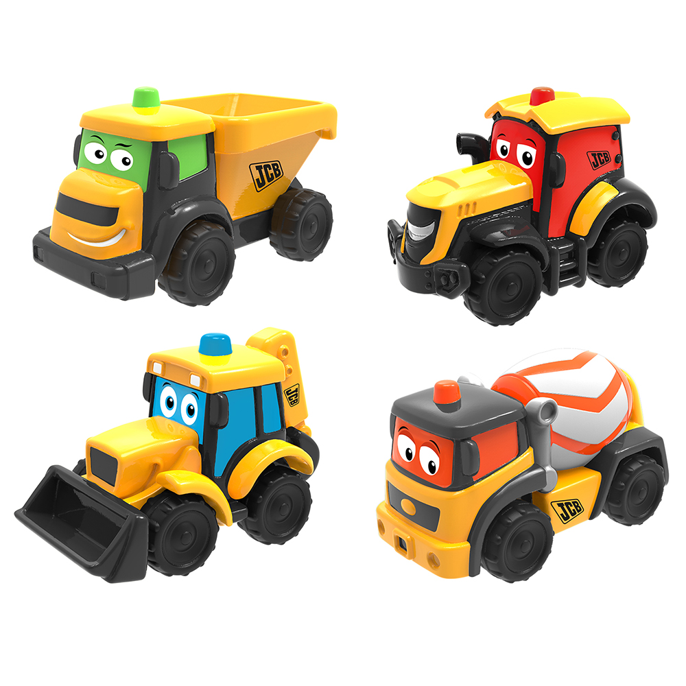 ماي 1ست جي سي بي - مجموعة مركبات تيمسترز - أصفر - عدد 1 - قد يختلف التصميم