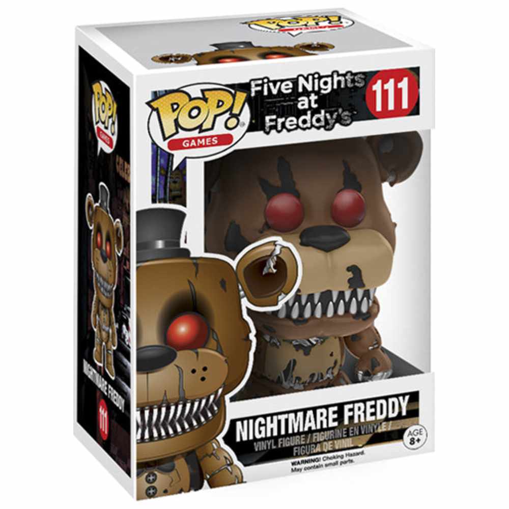 Funko - Pop! Collectable Vinyl Figure - Nightmare Freddy - 3.75-Inch