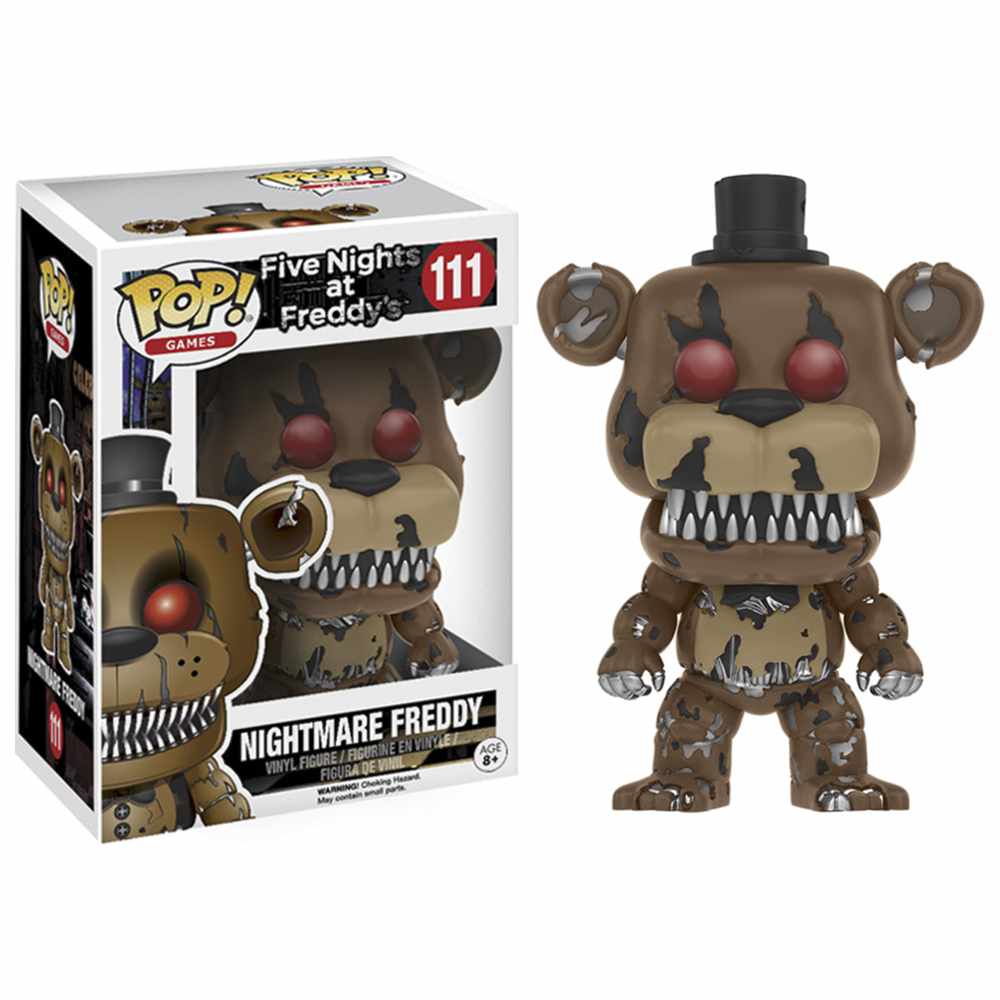 Funko - Pop! Collectable Vinyl Figure - Nightmare Freddy - 3.75-Inch