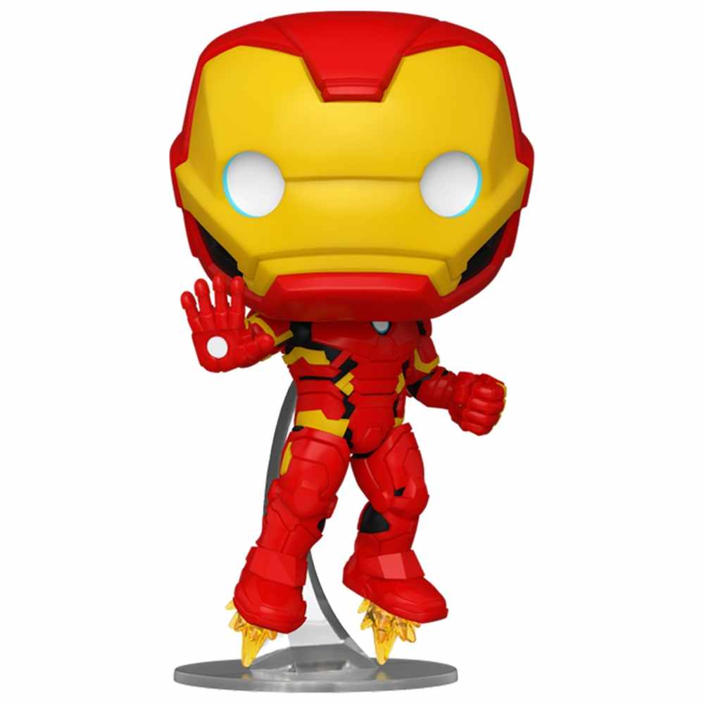 Funko - Pop! Marvel Collectable Vinyl Figure - Iron Man - 3.75-Inch