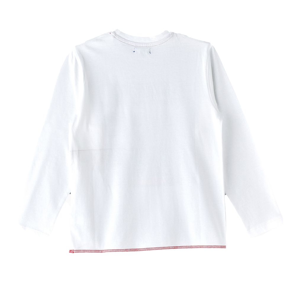 جام - تي شيرت جرافيكي بأكمام طويلة - بيوند سبيس