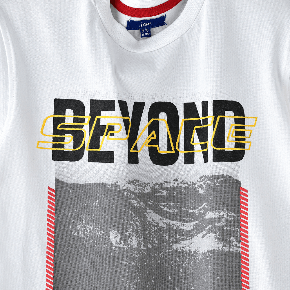 جام - تي شيرت جرافيكي بأكمام طويلة - بيوند سبيس