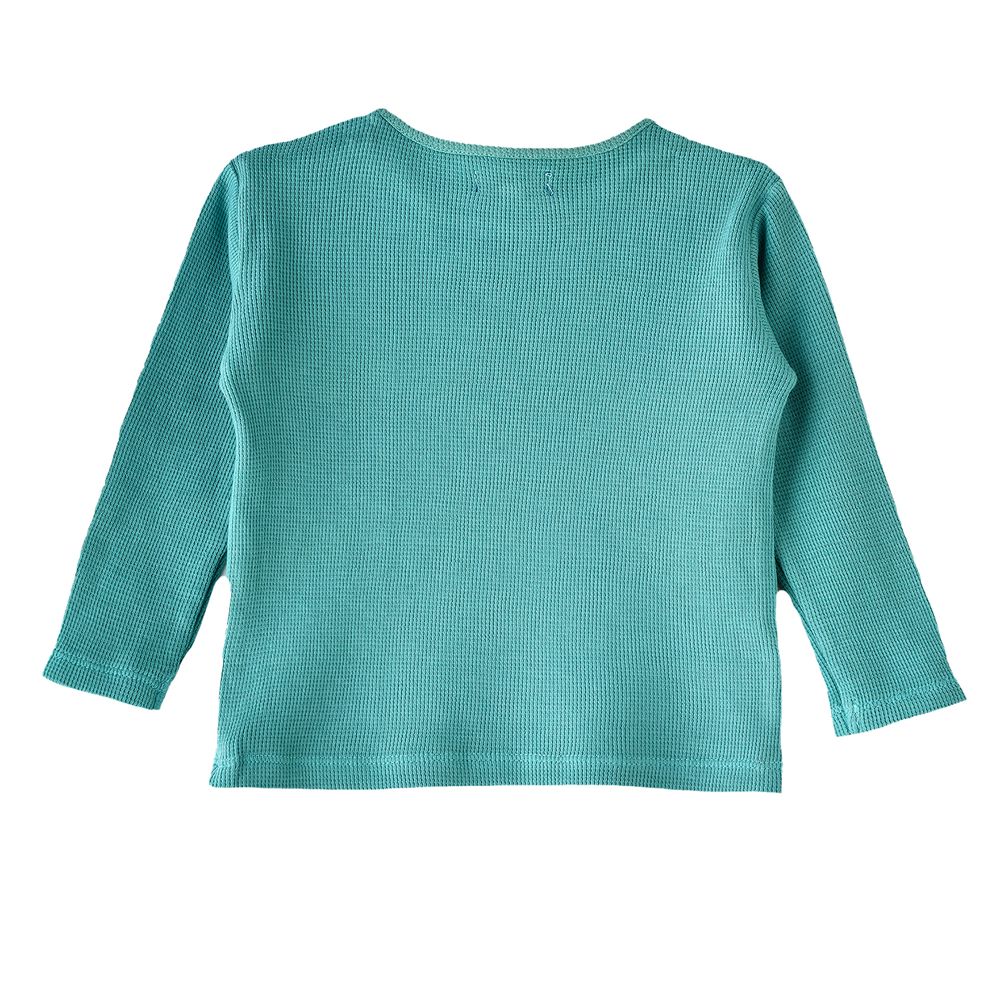 جام - تي شيرت مطبوع بأكمام طويلة - تشيلين وذ مامي - بطريق