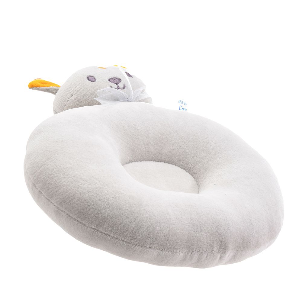 تايني هاغ - وسادة مسطحة ناعمة وقابلة للتنفس للأطفال - رمادي