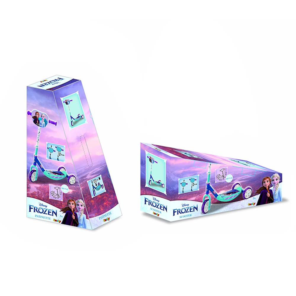 سموبي - سكوتر ثلاثي العجلات من ديزني فروزن - بنفسجي/أزرق
