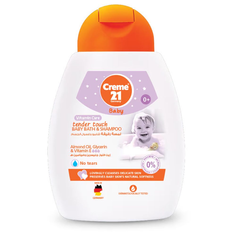 Creme 21 - Tender Touch Baby Bath And Shampoo - 500 ml