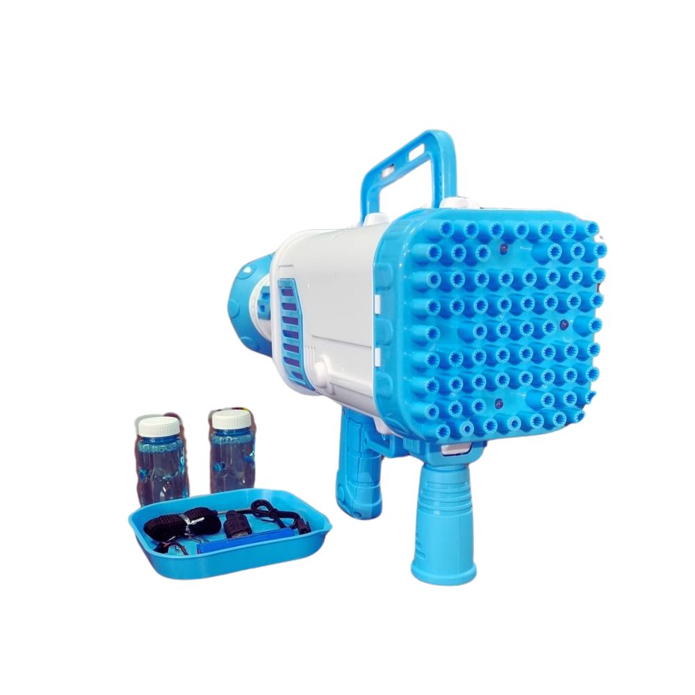 Jawda - Bazooka Bubble Gun With 64 Holes - Blue