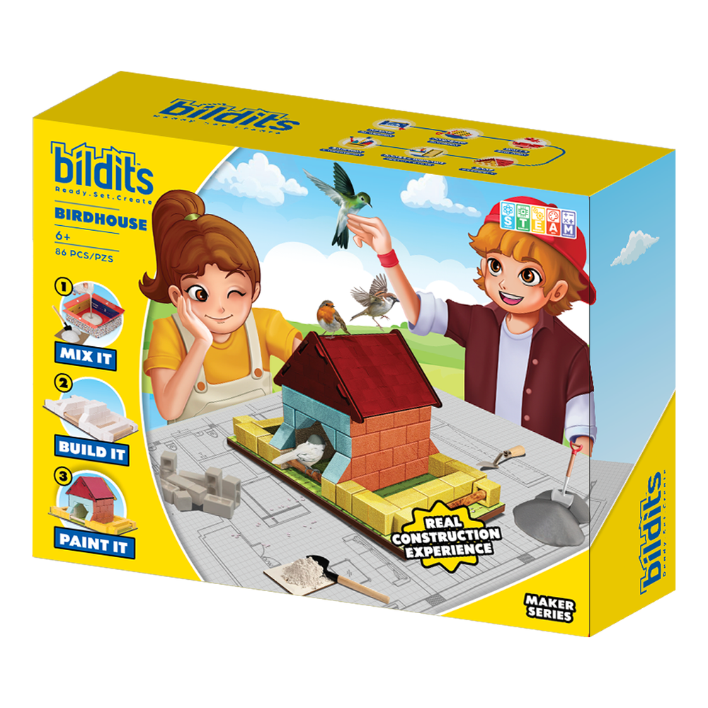 Bildits - Birdhouse DIY Kit - 86 Pcs