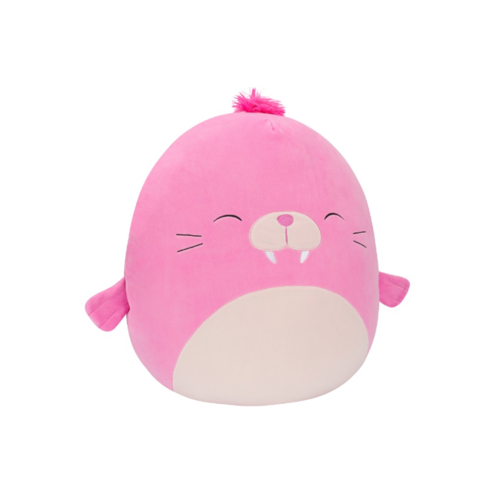 سكويشمالوز - دمية محشوة كبيرة - حيوان الفظ بيبر - زهري - 16 إنش