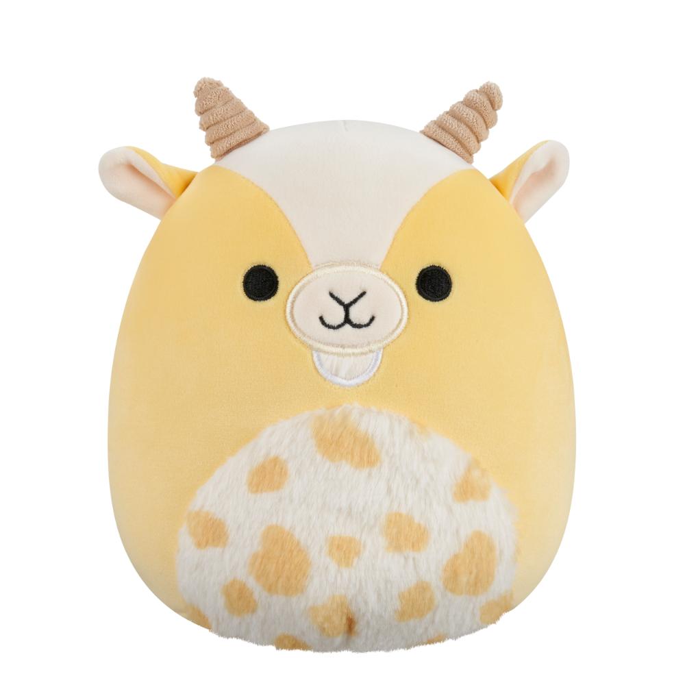 Squishmallows Miel Goat With Spotted Belly Plush Toy - Yellow - 19 cm