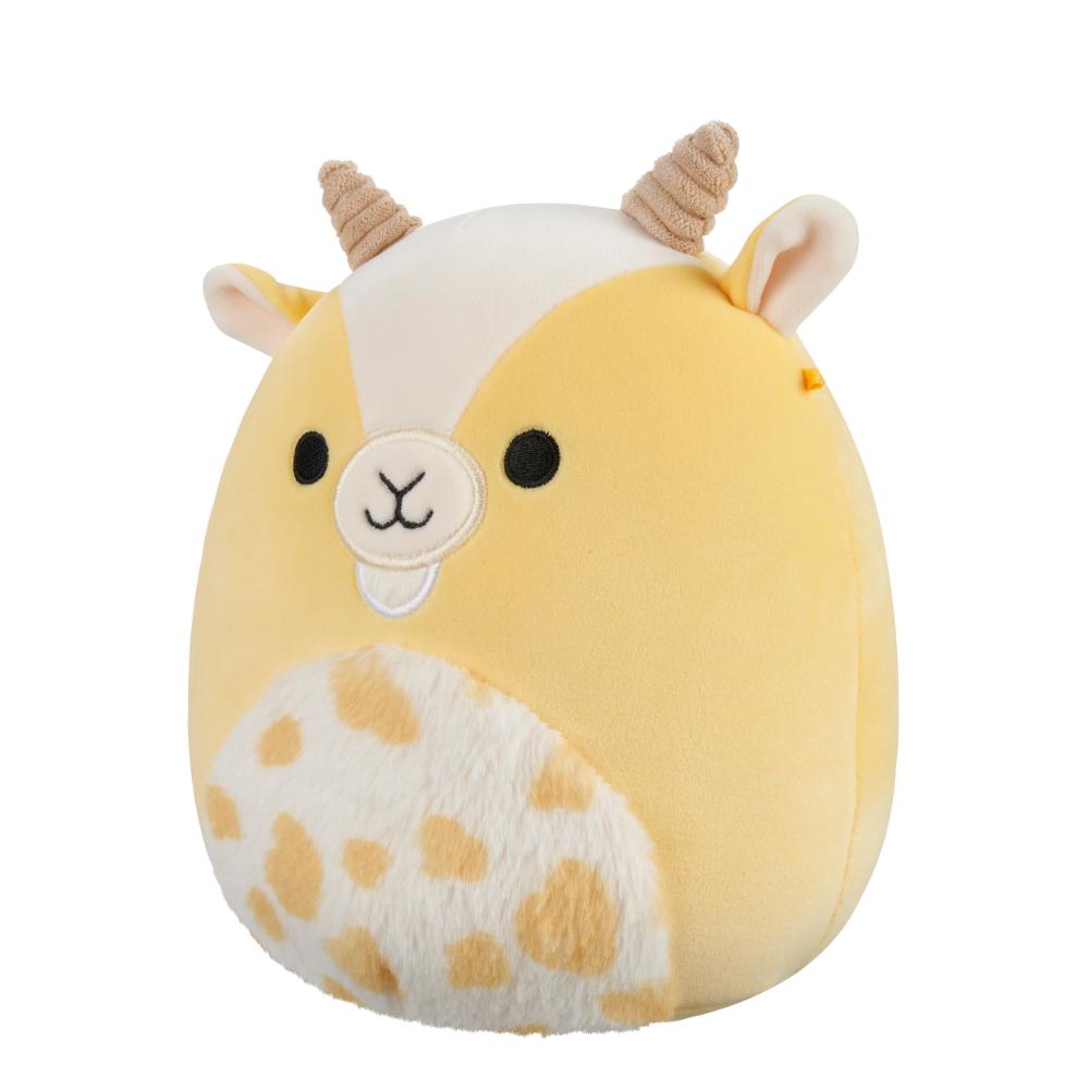 Squishmallows Miel Goat With Spotted Belly Plush Toy - Yellow - 19 cm