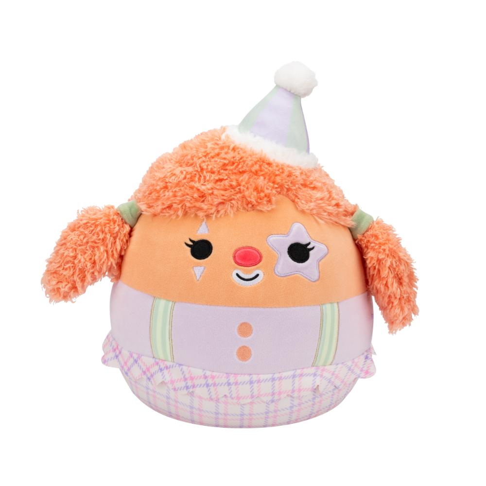 Squishmallows Salinas Clown With Hair And Star Eye Patch Plush Toy - 30.48 cm