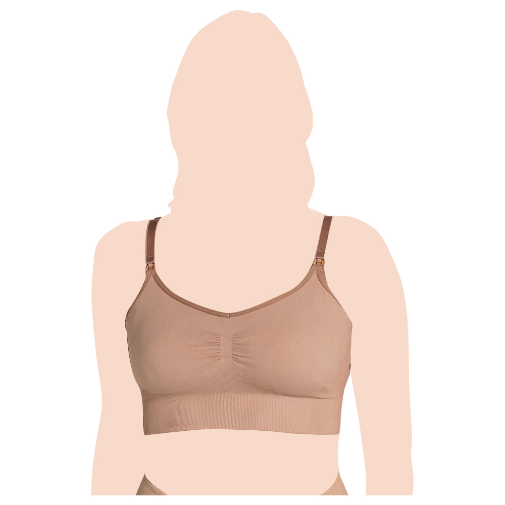 Mums & Bumps - Leonisa - High-Tech Clip Cup Maternity & Nursing Bra - Nude