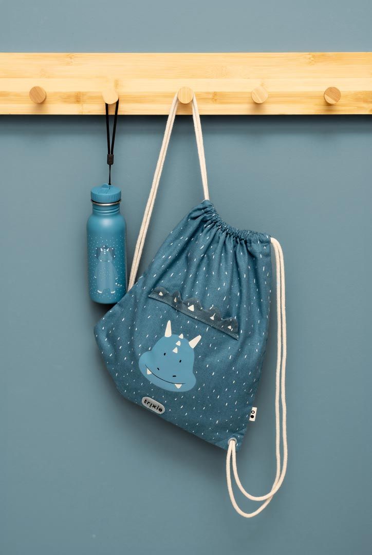 تريكسي - شنطة سحب السيد ترايسيراتوبس - زرقاء