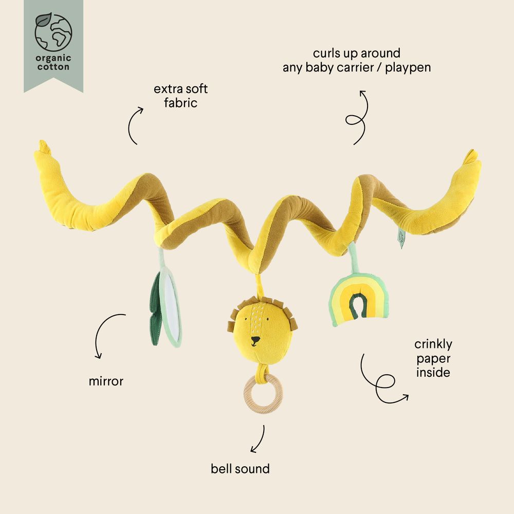 Trixie - Activity Spiral - Mr. Lion