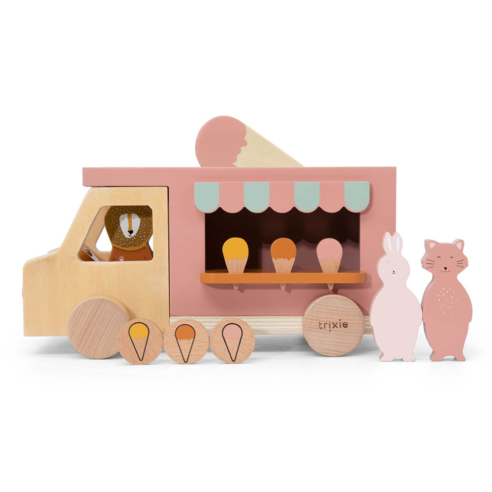 تريكسي - شاحنة آيس كريم خشبية