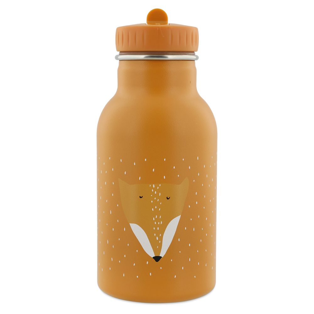 Trixie - Stainless Steel Water Bottle - Mr. Fox - 350ml