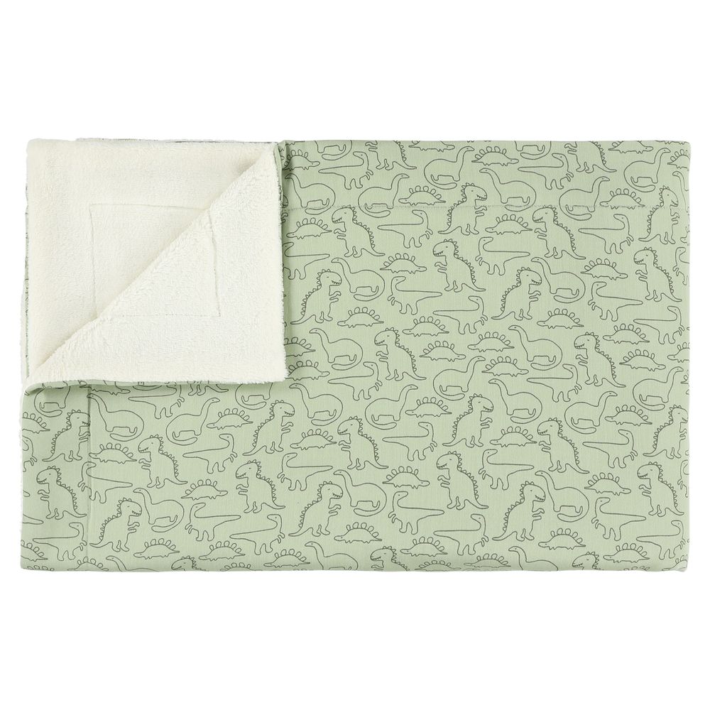 Trixie - Fleece Baby Blanket - Daring Dino - 75x100 cm