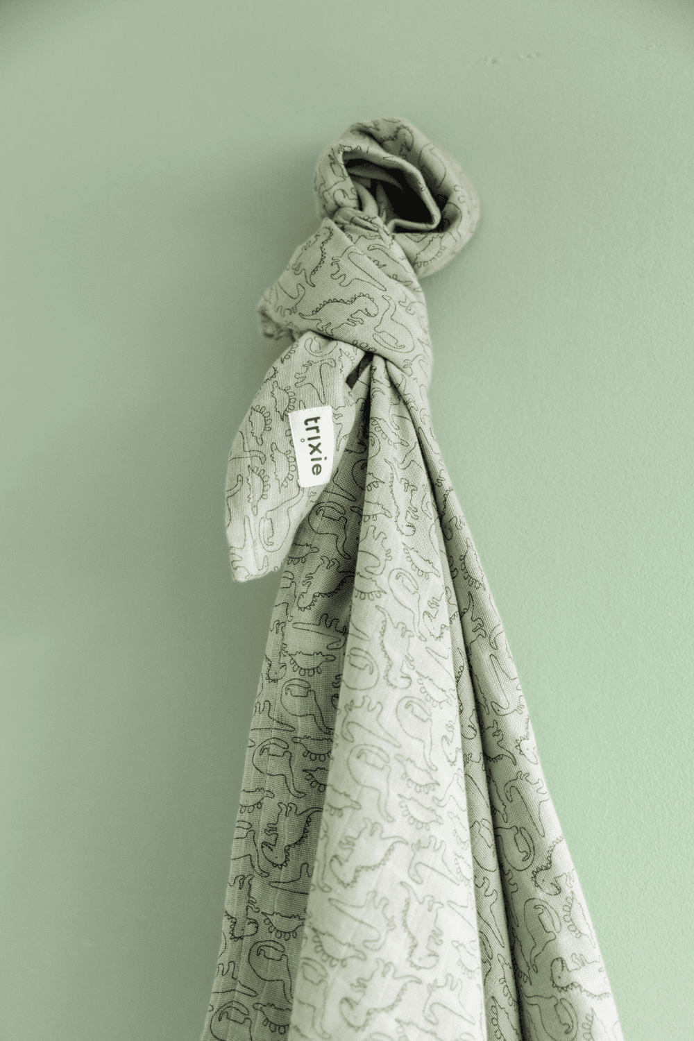 Trixie - Fleece Baby Blanket - Daring Dino - 75x100 cm