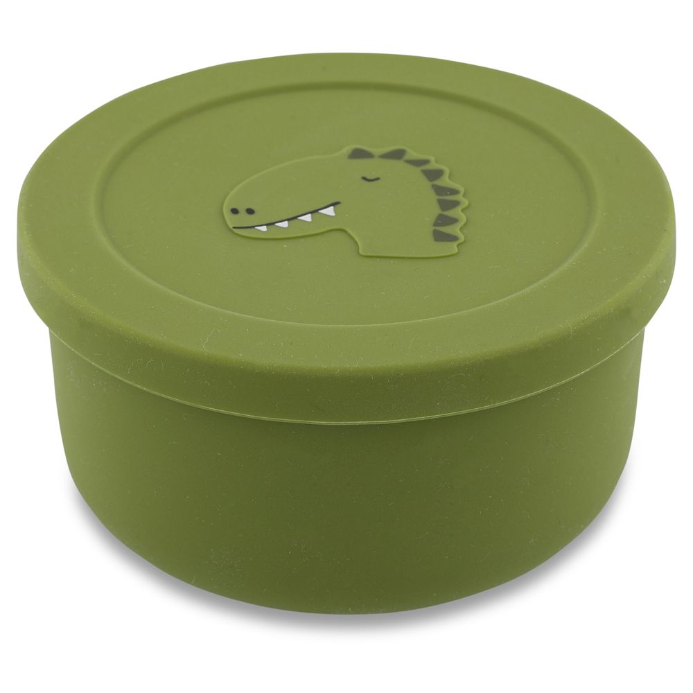 Trixie Silicone Snack Box WithLid - Mr. Dino
