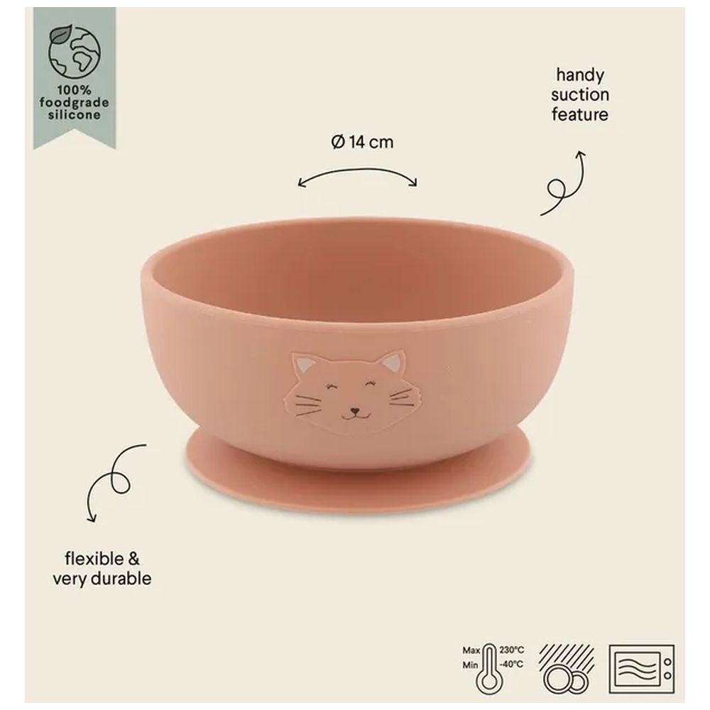 Trixie Silicone Bowl WithSuction - Mrs. Cat