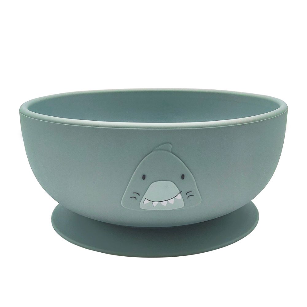 Trixie Silicone Bowl With Suction - Mr. Shark - 350 - 400 ml