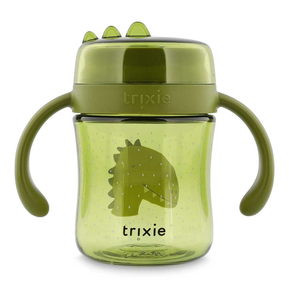 Trixie - 360 Degree Cup With Handles - Mr. Dino - 240 ml