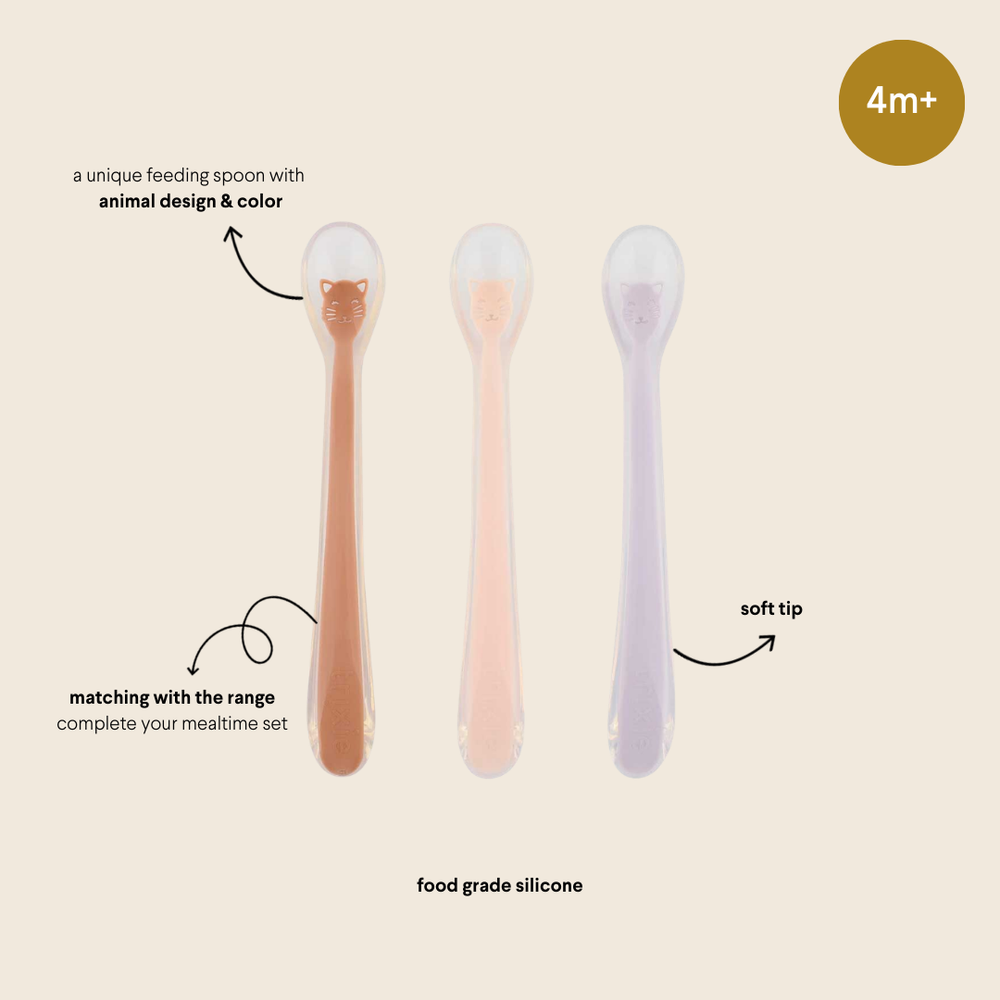 تريكسي - طقم ملاعق طعام - السيدة كات - 3 قطع