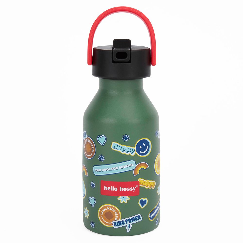 Hello Hossy - Stainless Steel Water Bottle - Smiley - 350ml