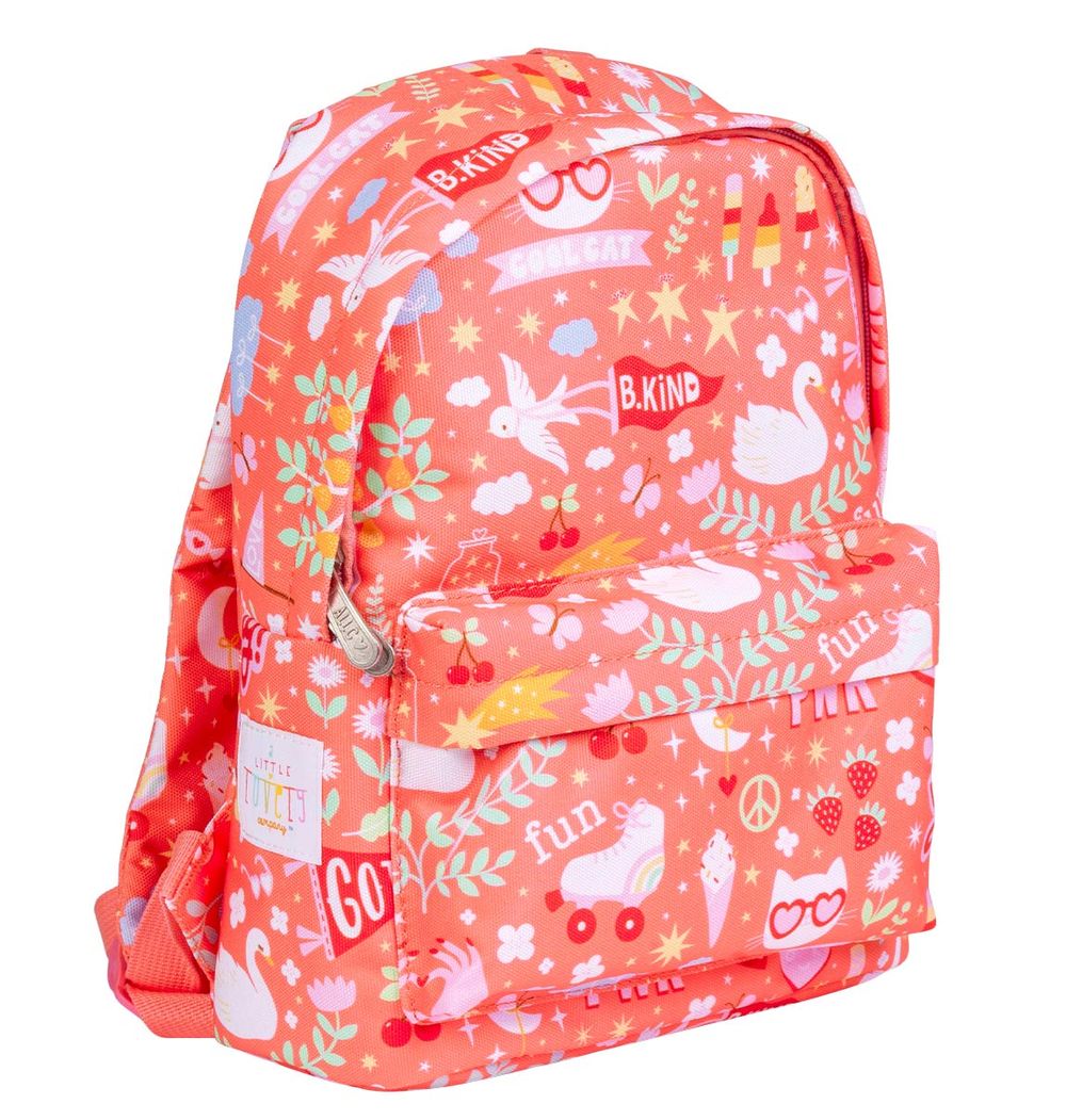 A Little Lovely Company - Little Backpack - Fun - 11.8-Inch/30cm