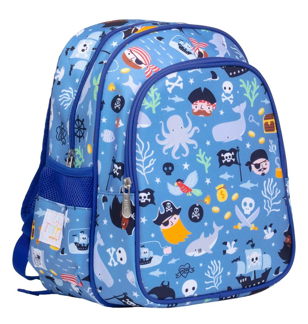 A Little Lovely Company - Kids' Backpack - Pirates - 12.6-Inch/32.5cm