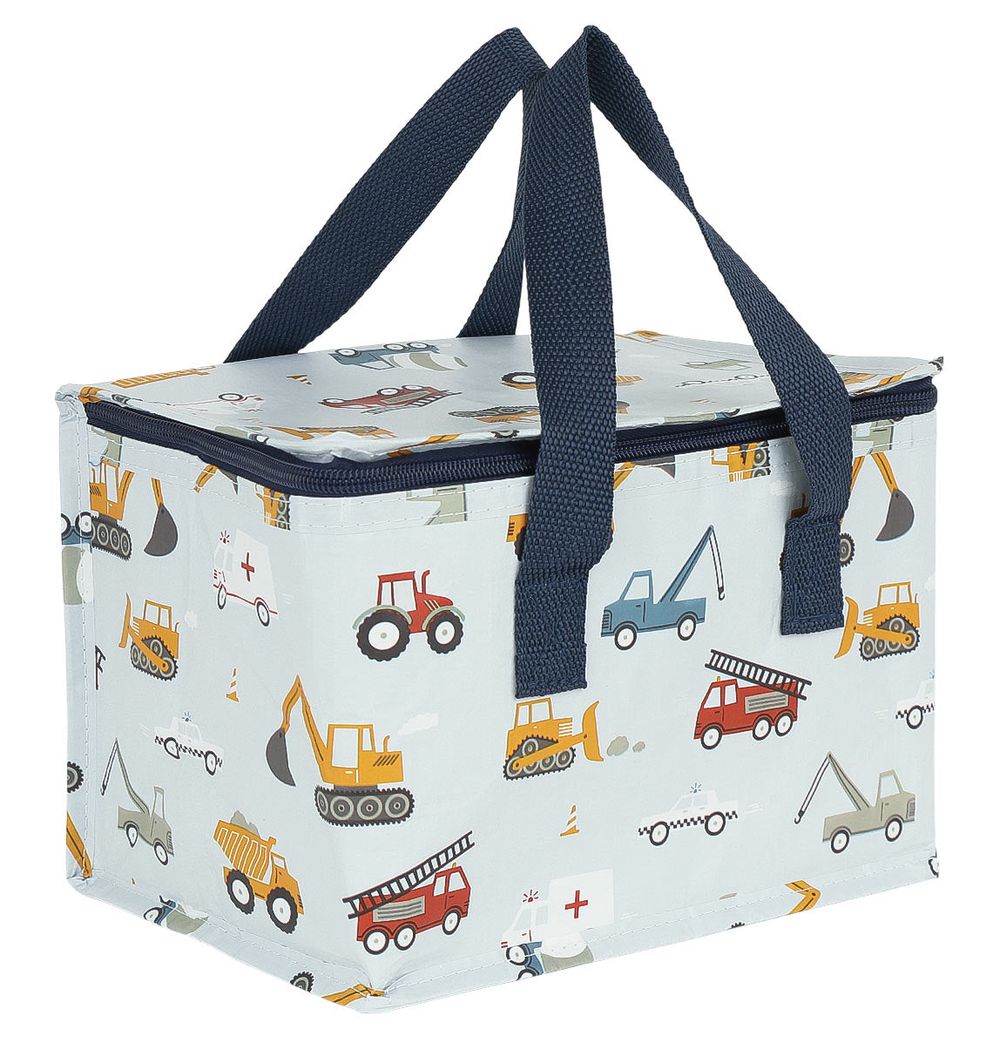 A Little Lovely Company - Cool Lunch Bag - Vehicles