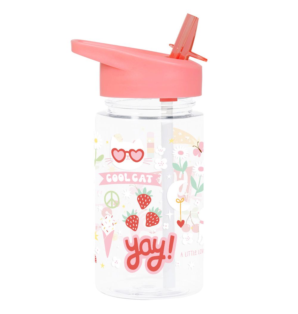 A Little Lovely Company - Kids' Water Bottle - Fun - 450ml