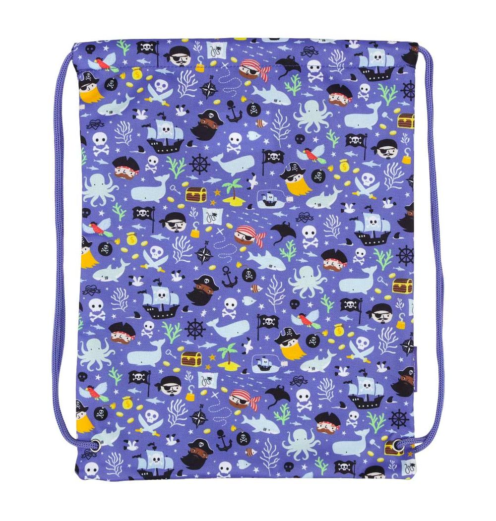 أ ليتل لوفلي كومباني- شنطة أطفال برباط - قراصنة - ١٦ إنش/٤١ سم