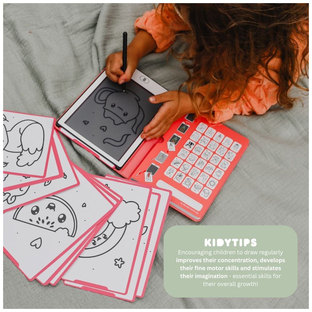 Kidywolf - Kidydraw Mini LCD Tracing Book - Dino's