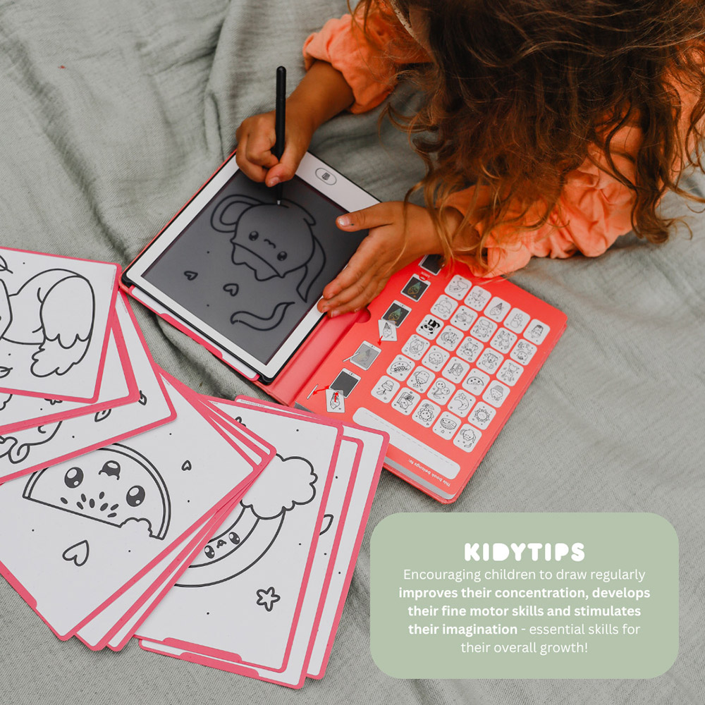 Kidywolf - Kidydraw Mini LCD Tracing Book - Kawai