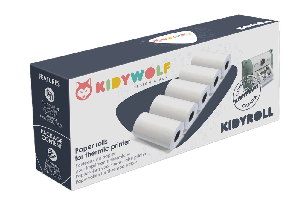 Kidywolf - Kidyroll Thermal Photo Paper - Classic - 5pcs