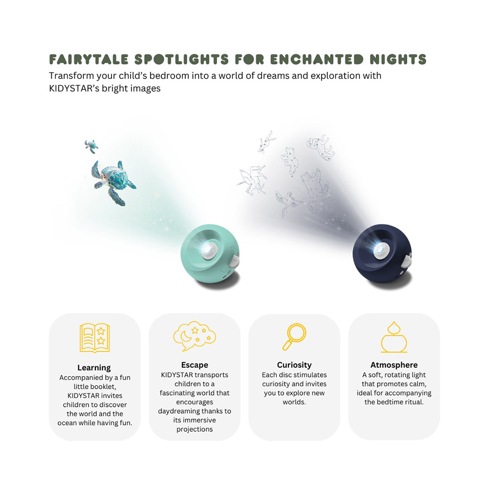 كيدي وولف - جهاز عرض الصور كيديستار - المجرات