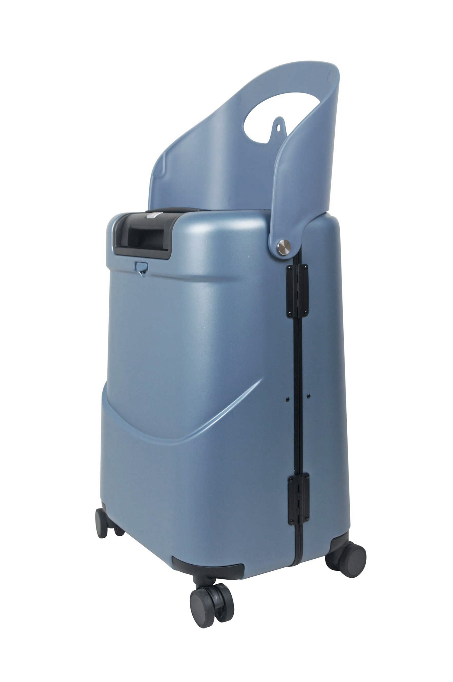 Miamily Luggage Trolley Bag - Carry-on - Slate Blue