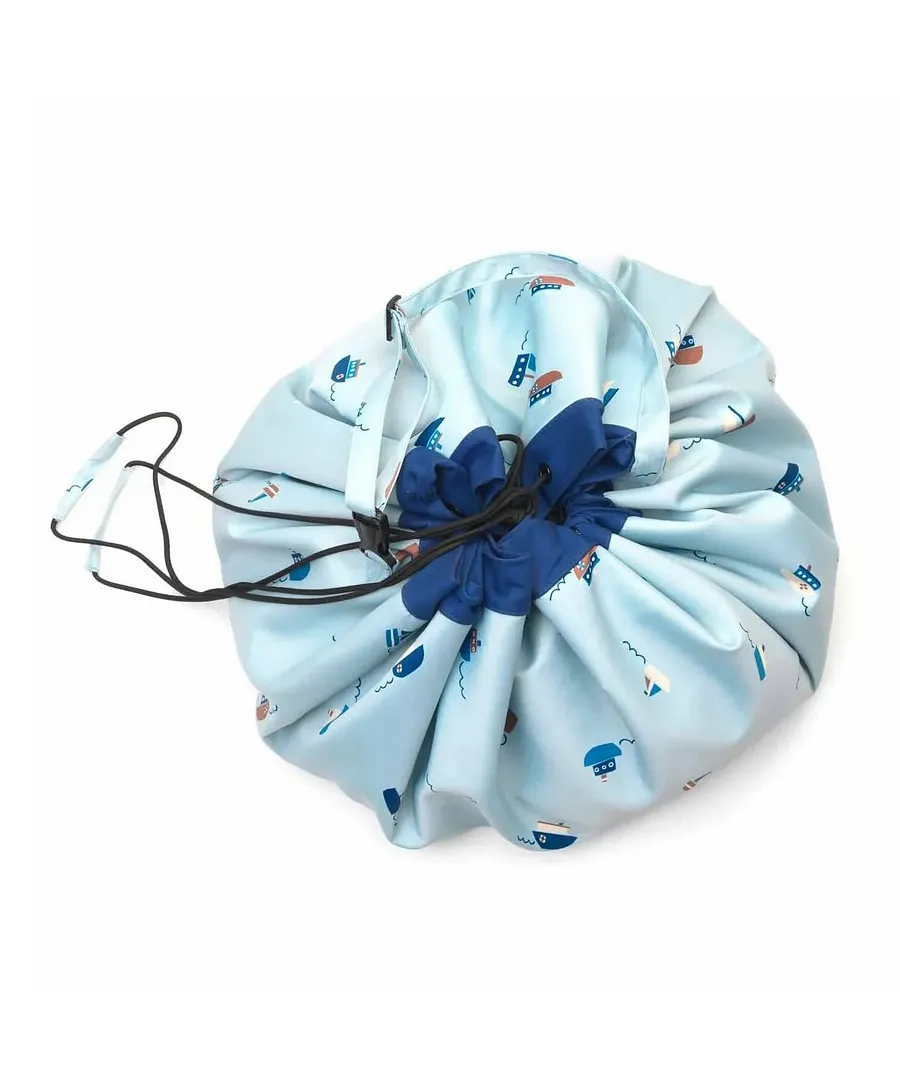 بلاي آند جو - سجادة لعب خارجية وشنطة تخزين - قارب