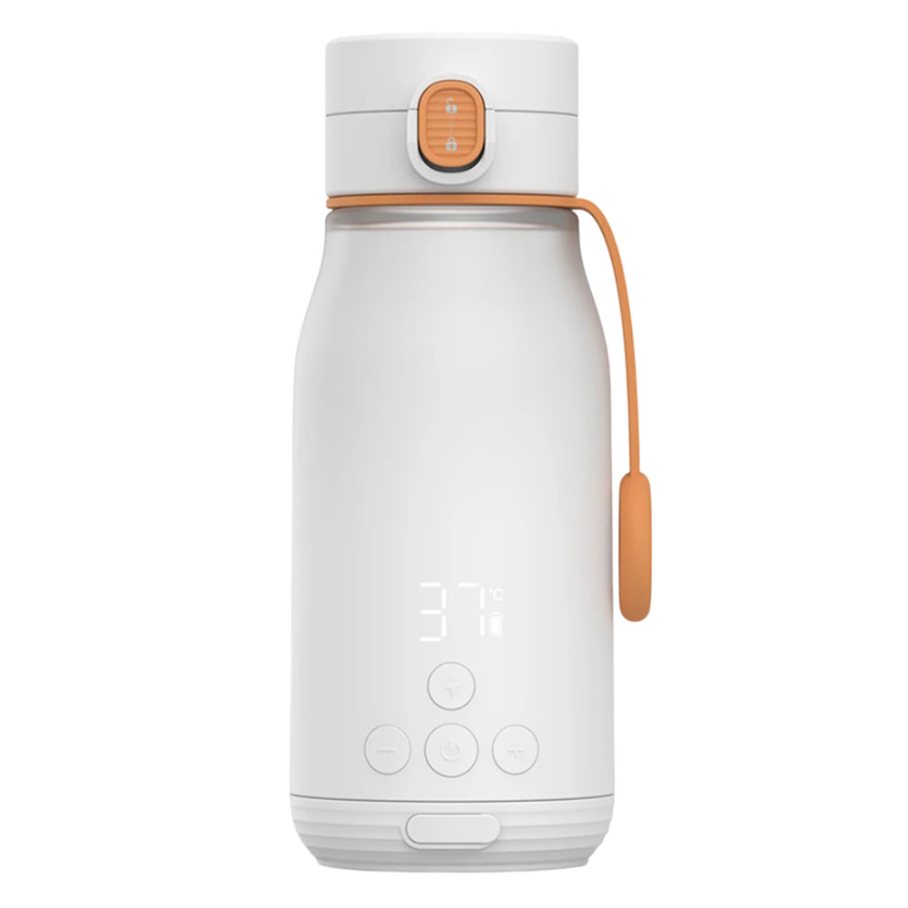Quark Buubi Smart Portable Milk Warmer - White/Orange