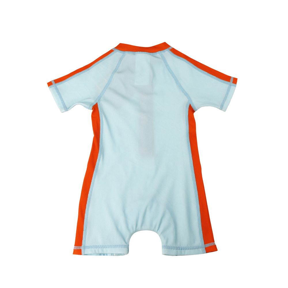 Zoocchini - Boy's One Piece Rashguard Swimsuit - Logan The Lobster