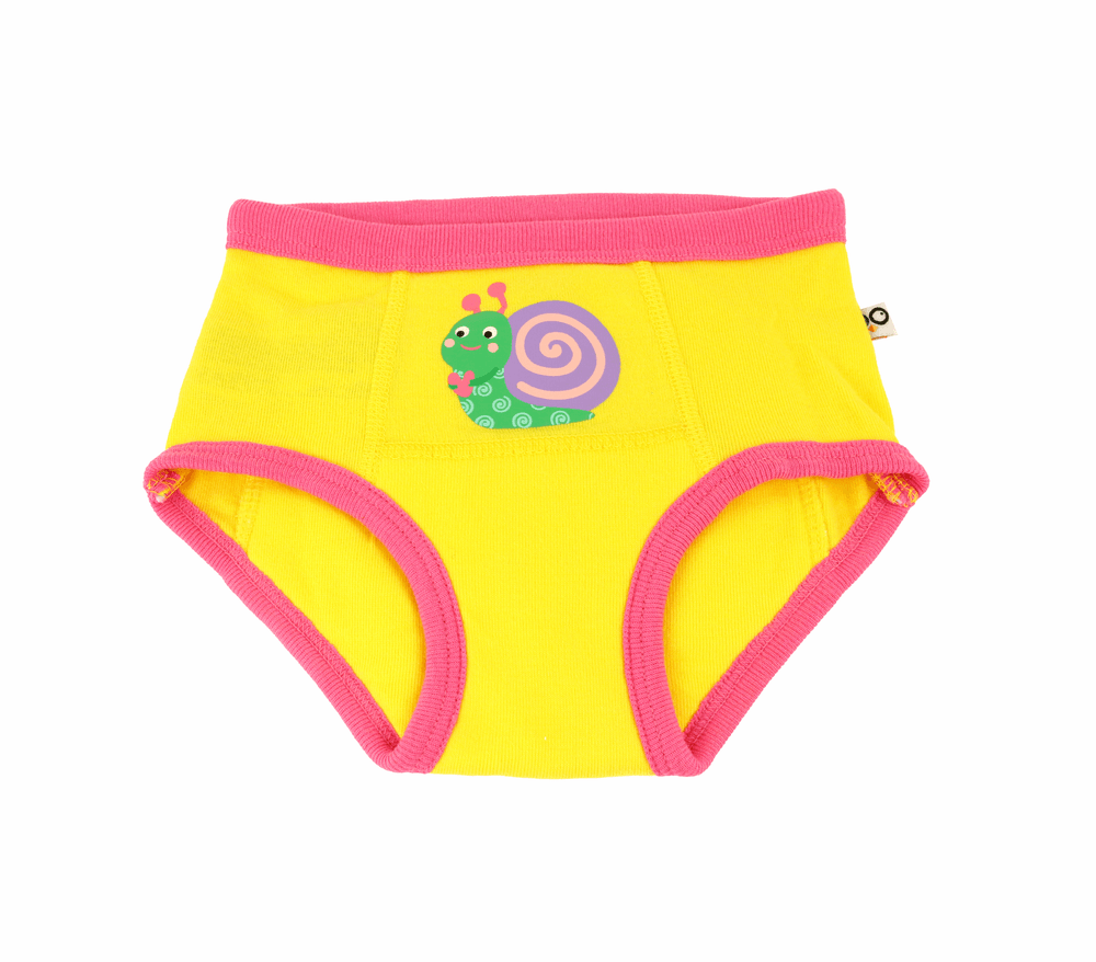 Zoocchini - Toddler Organic Potty Training Pants - Garden Creatures - Pack of 3_3-4 yrs