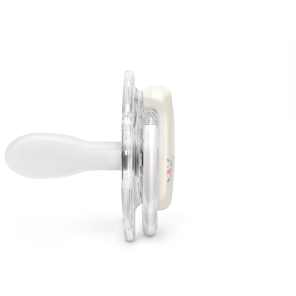 Suavinex - Poetry Poem Soother With SXPro Physiological Silicone Teat - Pink - 6-18M