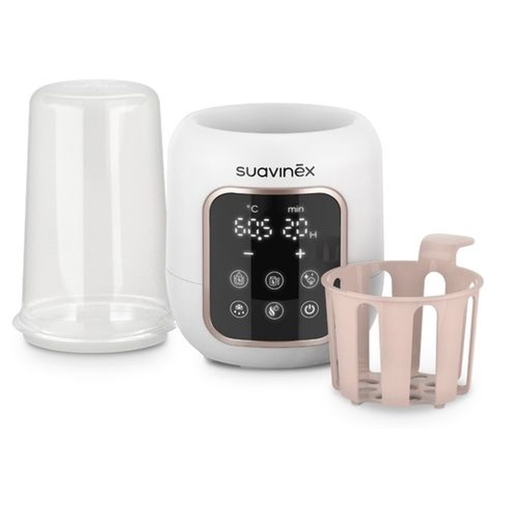 Suavinex - 2-In-1 Bottle Warmer And Sterilizer - White